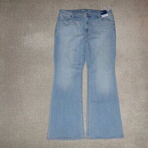 OLD NAVY HIGH RISE FLARE JEANS SZ 16